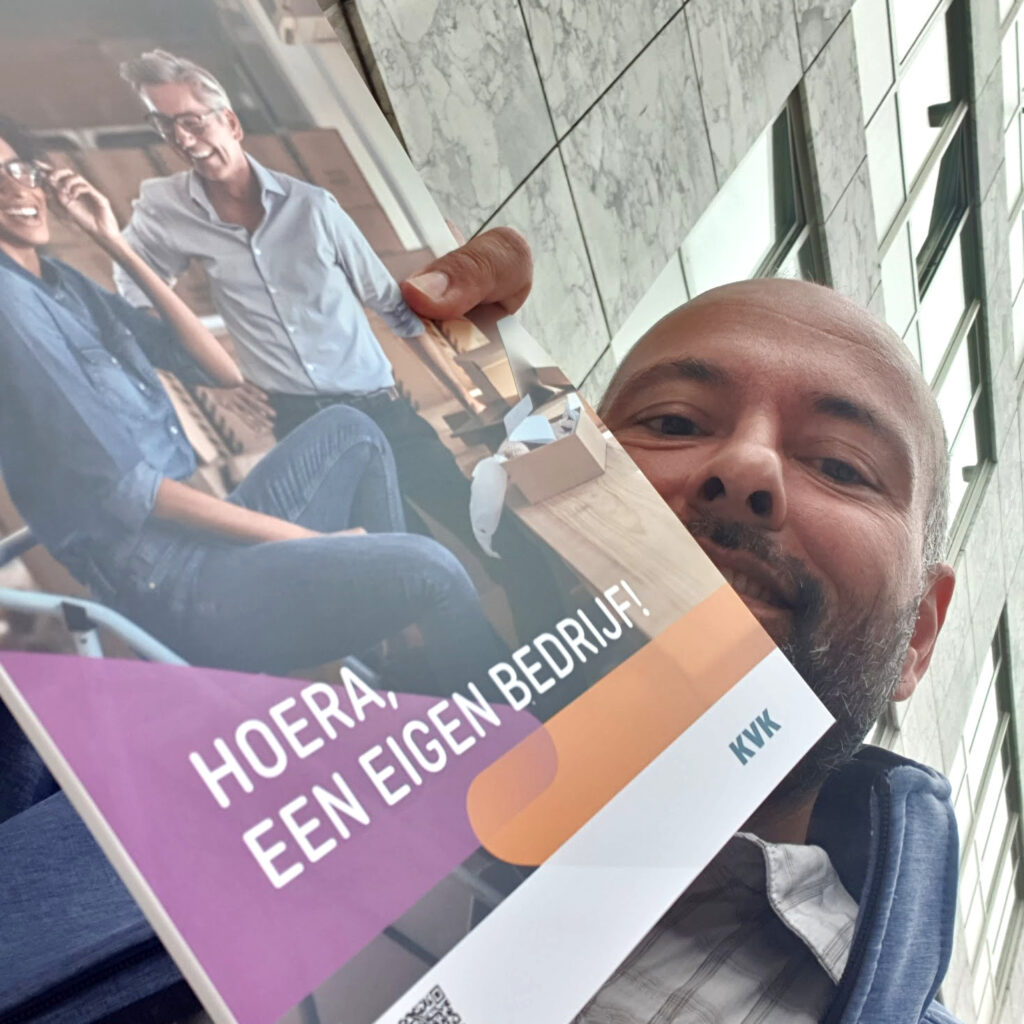 Frans bij de start van Enphiox
