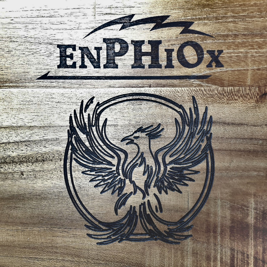 Het eerste Enphiox-logo